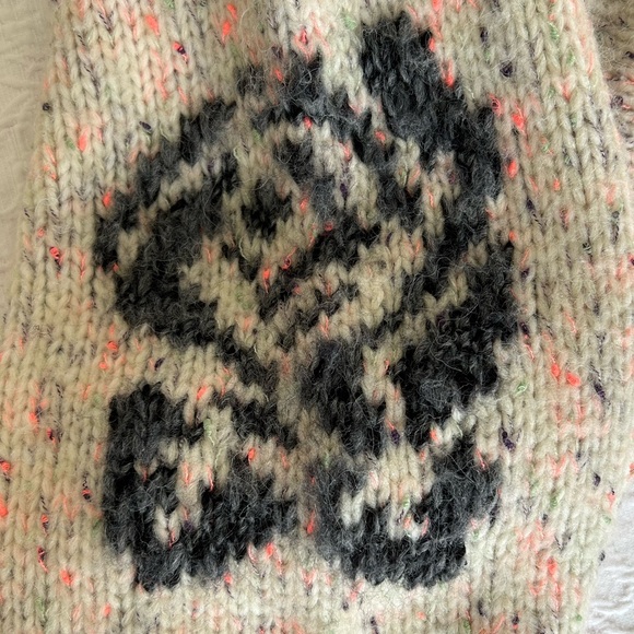 Urban Outfitters “Noelle” Embroidered Rose Knit Mock Neck Sweater 
Size: S
EUC - Picture 6 of 14